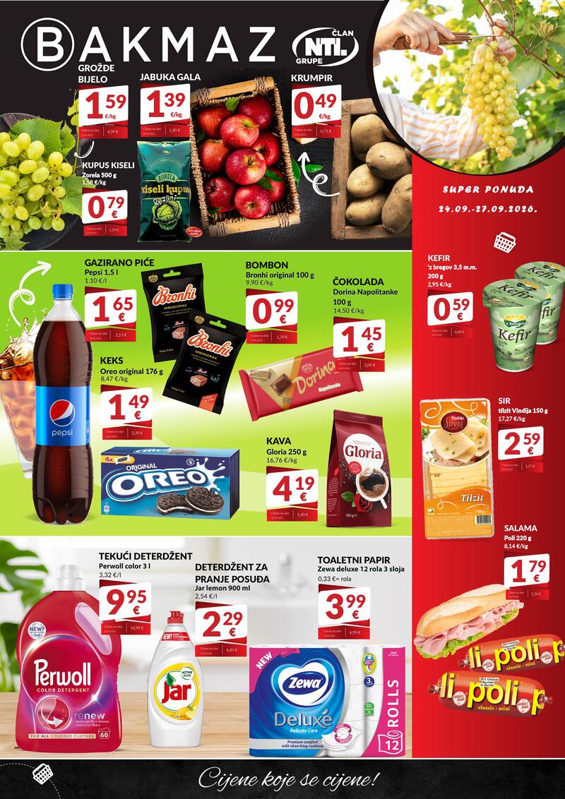 Bakmaz katalog akcija Super ponuda