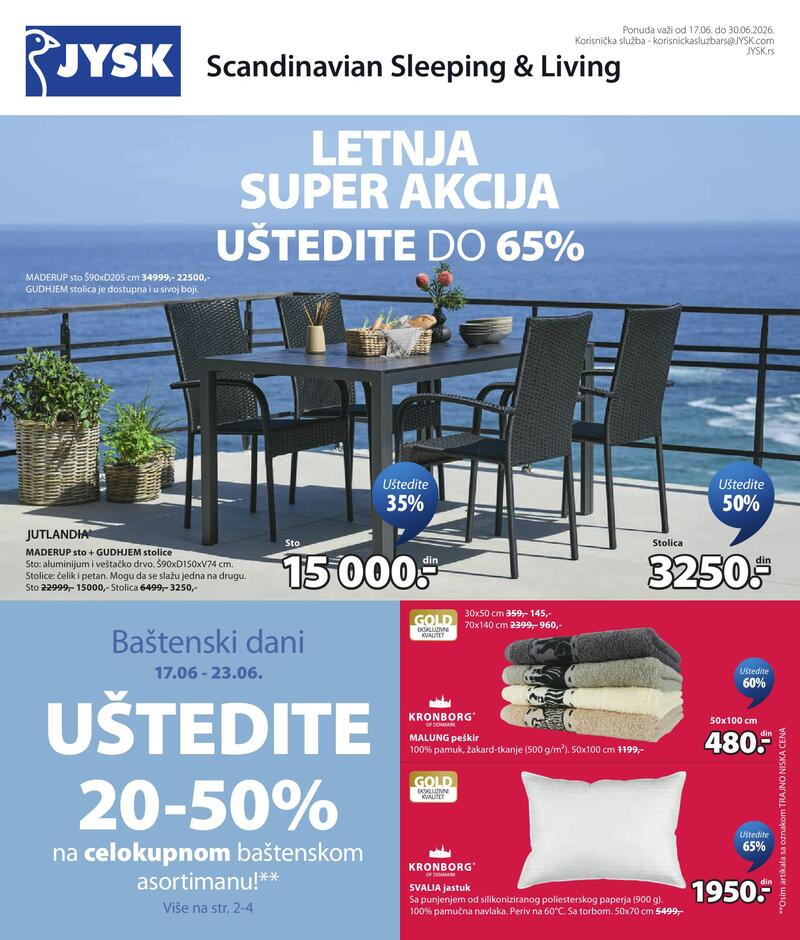 JYSK katalog akcija