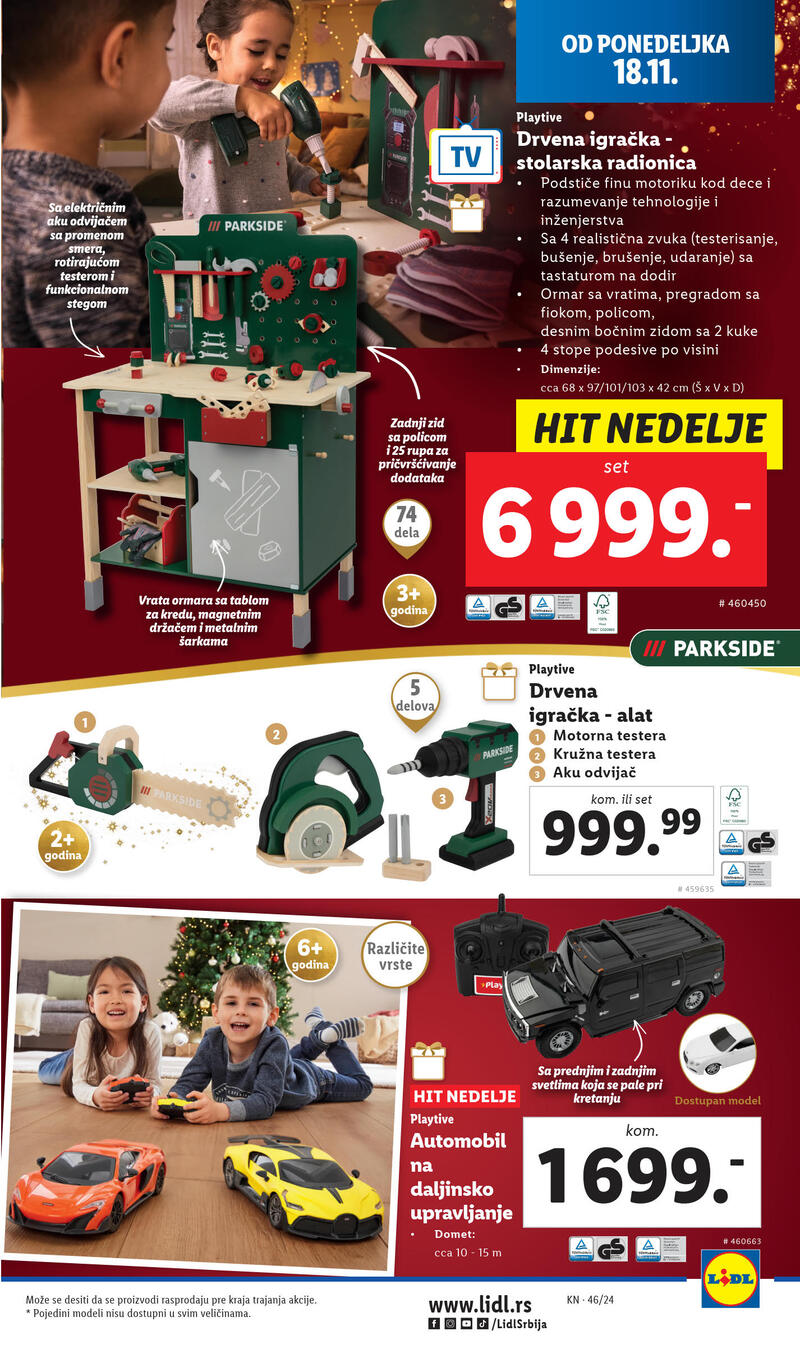 Lidl katalog akcija neprehrana