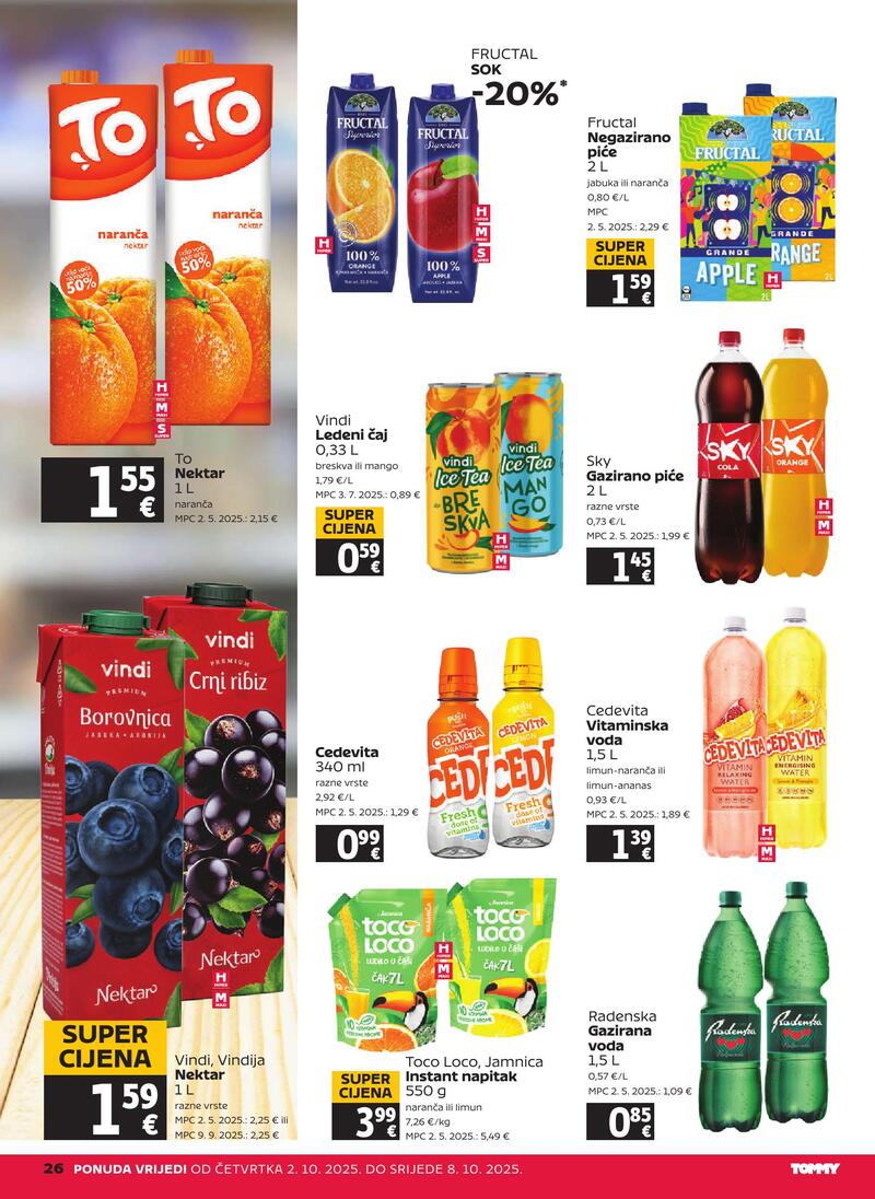 Tommy akcijski katalog