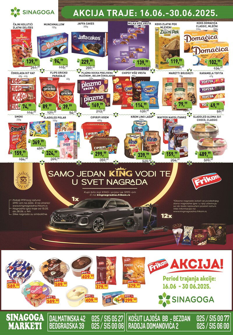 Sinagoga katalog akcija