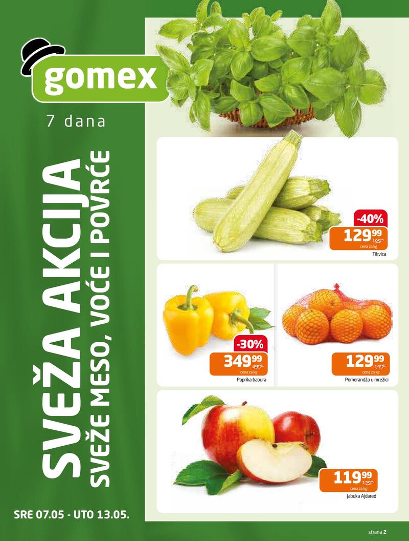 Gomex katalog nedeljna top ponuda