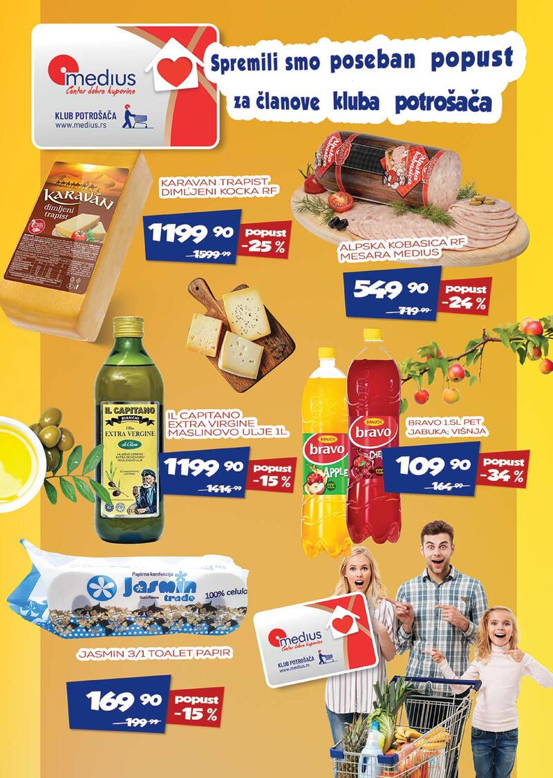 Medius katalog akcija