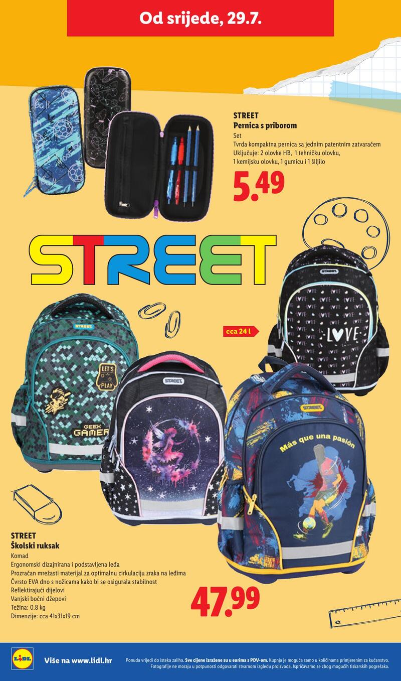 Lidl back to school