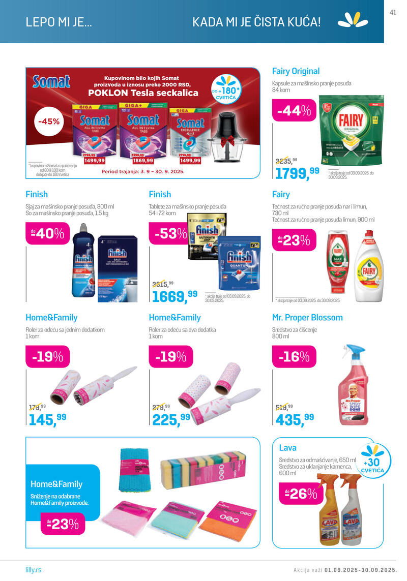 Lilly Drogerie katalog akcija