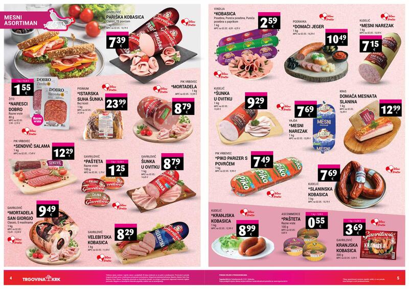 Trgovina Krk kataloška akcija