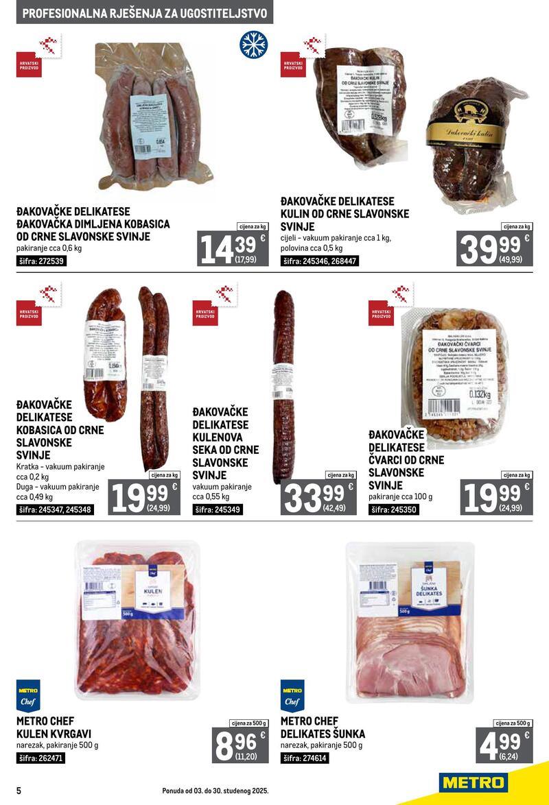 Metro profesionalna rješenja za ugostiteljstvo