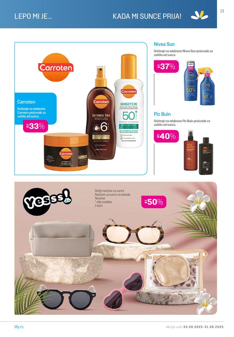 Lilly Drogerie katalog akcija