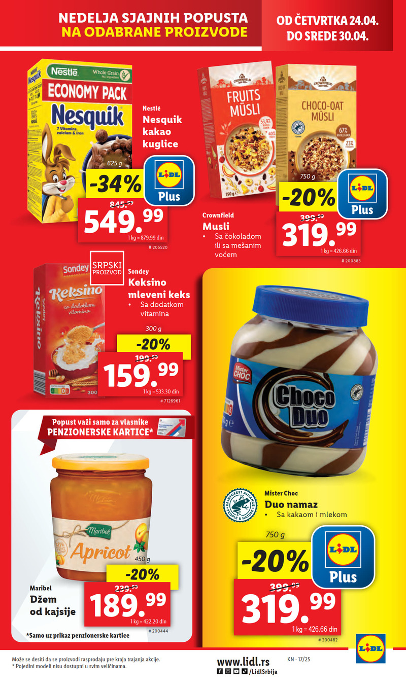 Lidl katalog akcija