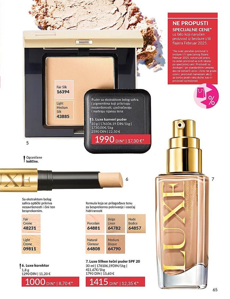 Avon katalog akcija