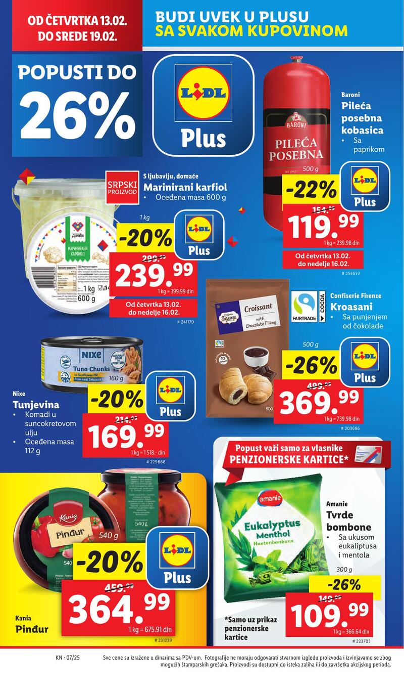 Lidl katalog akcija