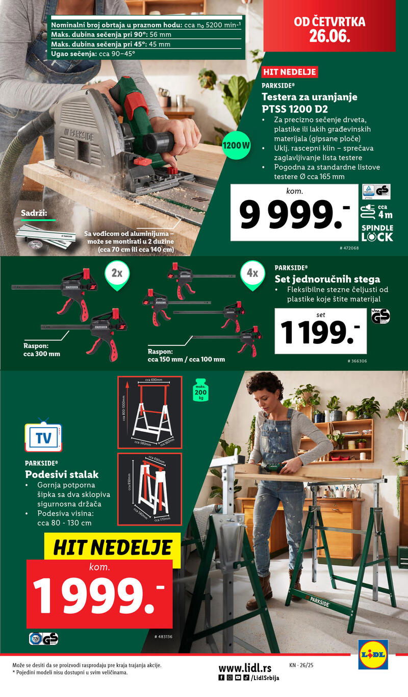 Lidl katalog akcija neprehrana
