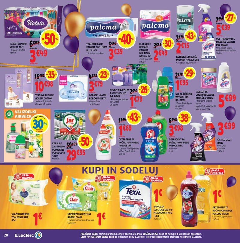 E.Leclerc katalog - Dvotedenska akcija