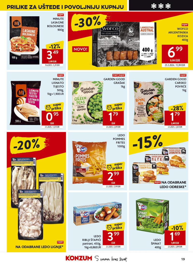 Konzum kataloška akcija