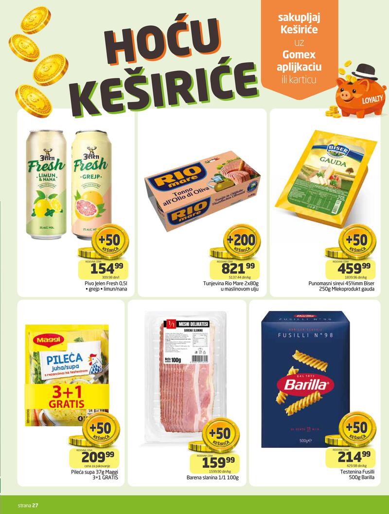 Gomex katalog - Dvonedeljna akcija