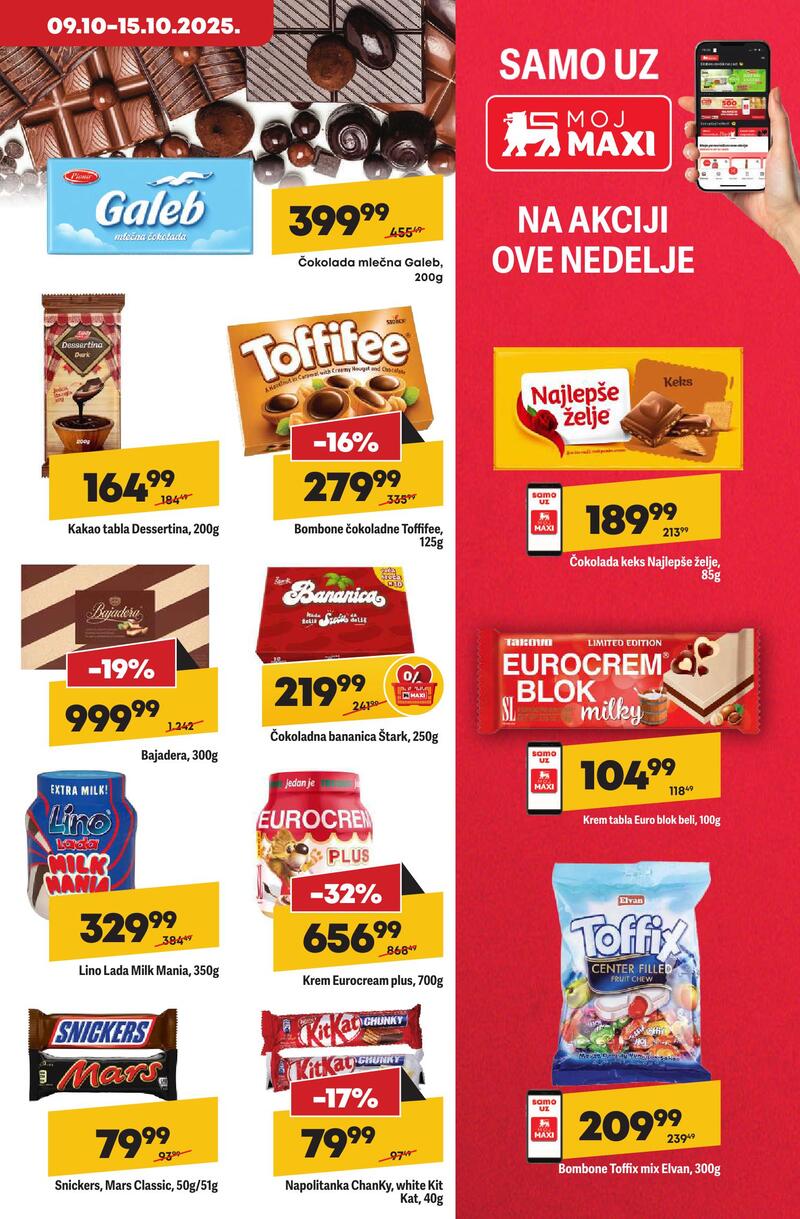 Maxi nedeljna akcija