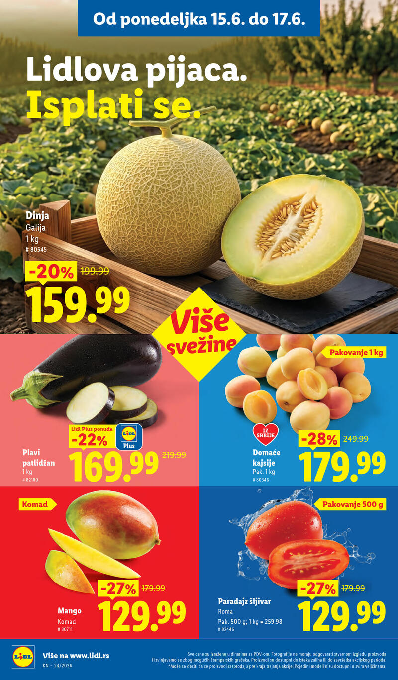 Lidl katalog akcija