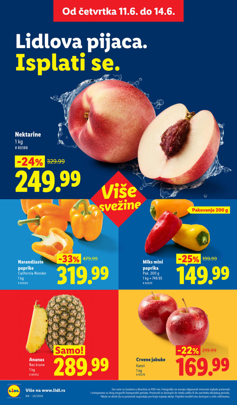 Lidl katalog akcija
