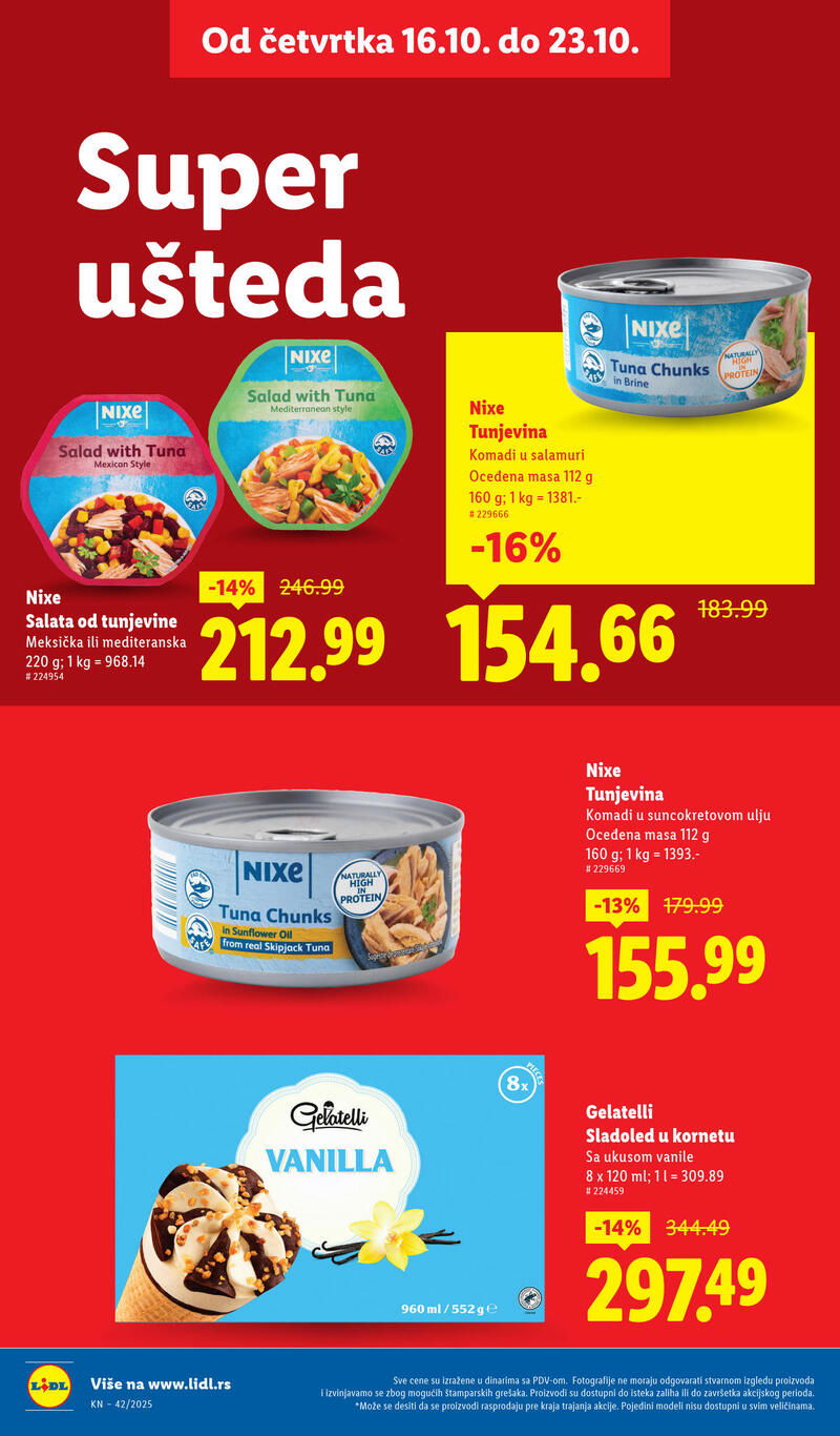 Lidl katalog akcija