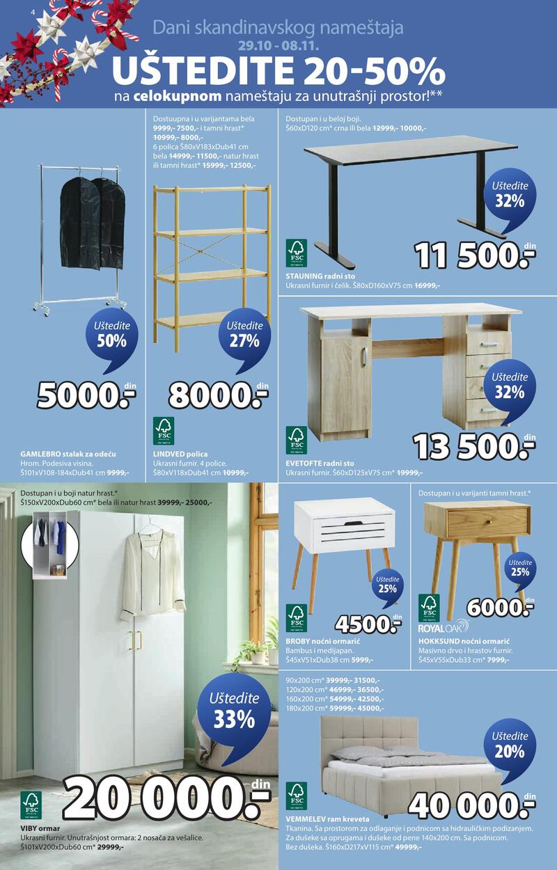 JYSK katalog nameštaj