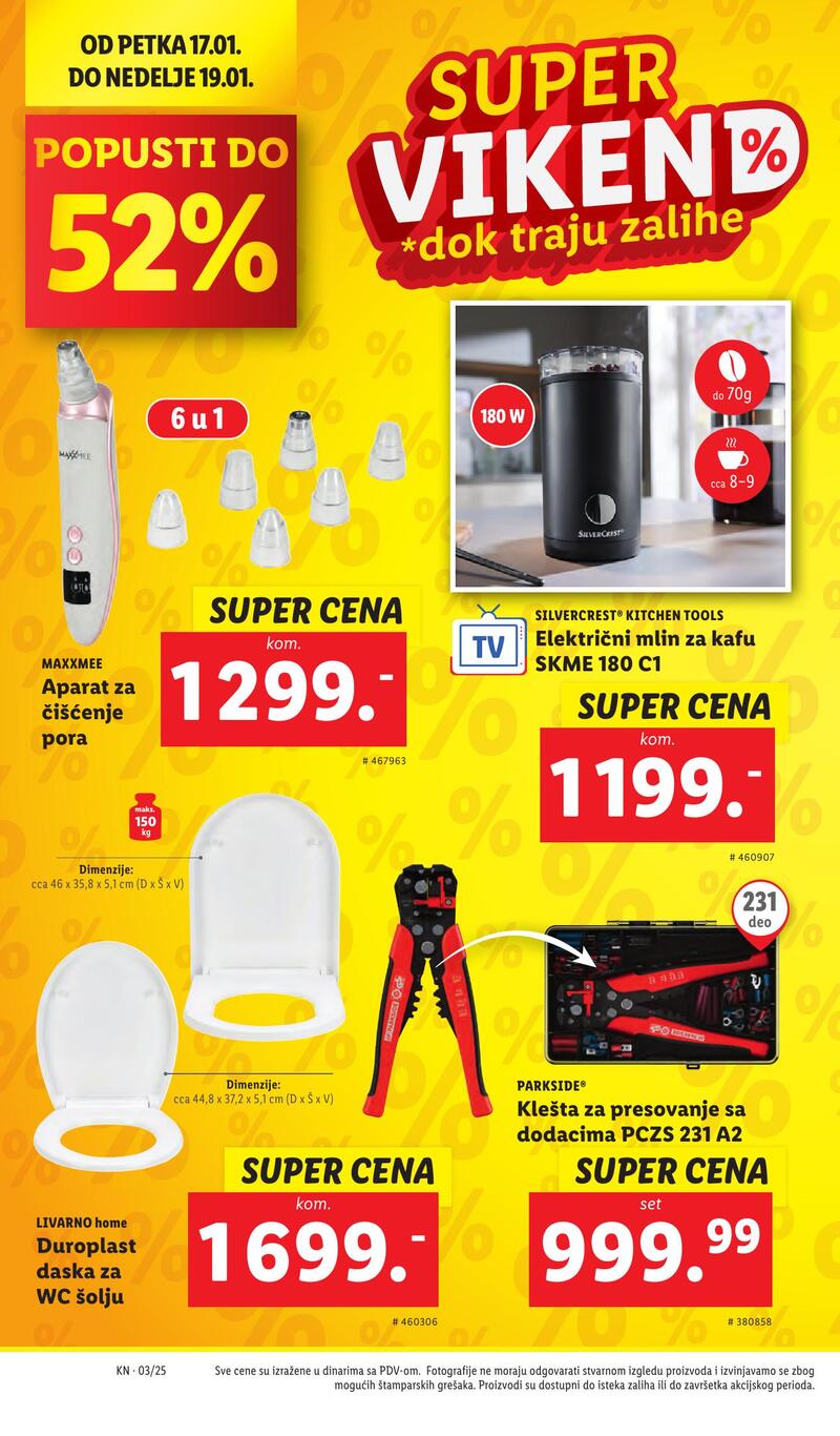 Lidl katalog akcija neprehrana