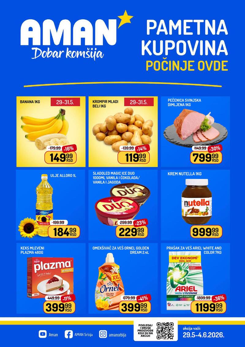 Aman katalog akcija Nedeljna akcija