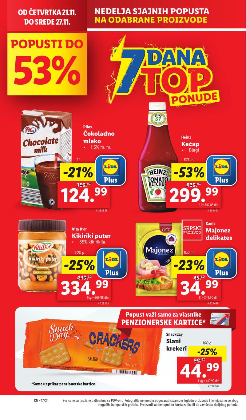 Lidl katalog akcija