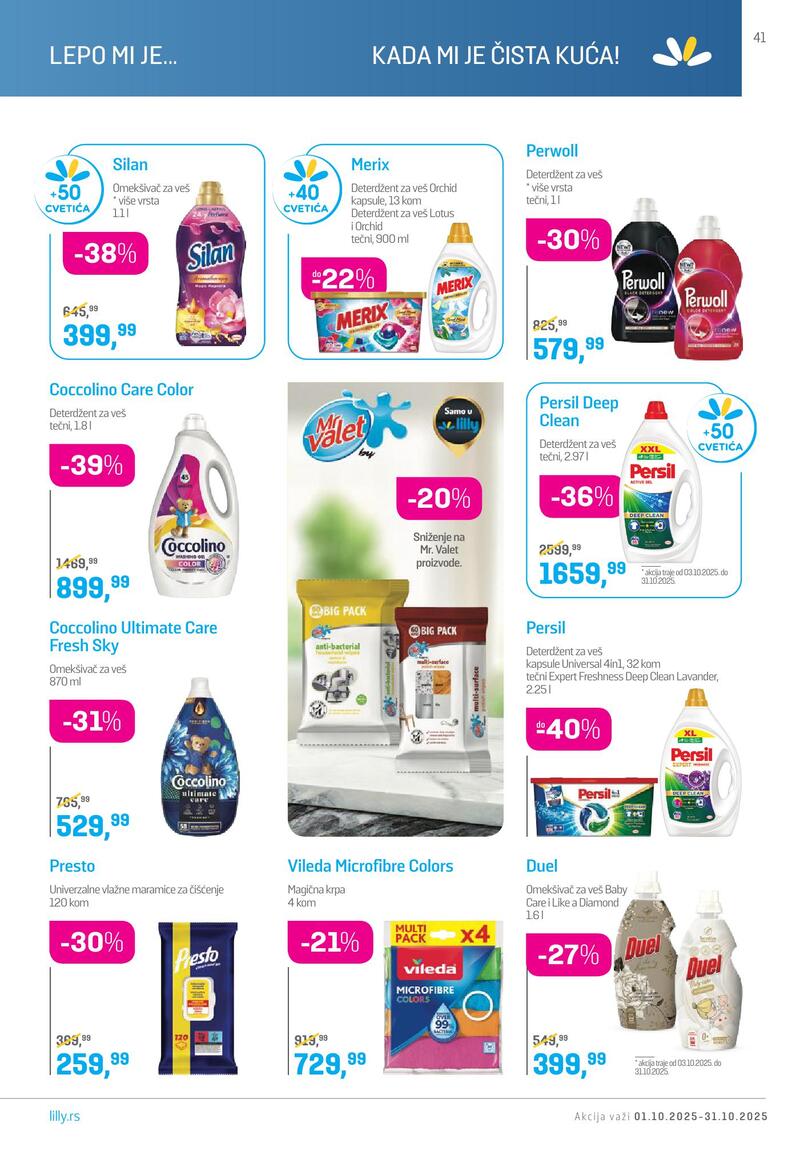 Lilly Drogerie katalog akcija
