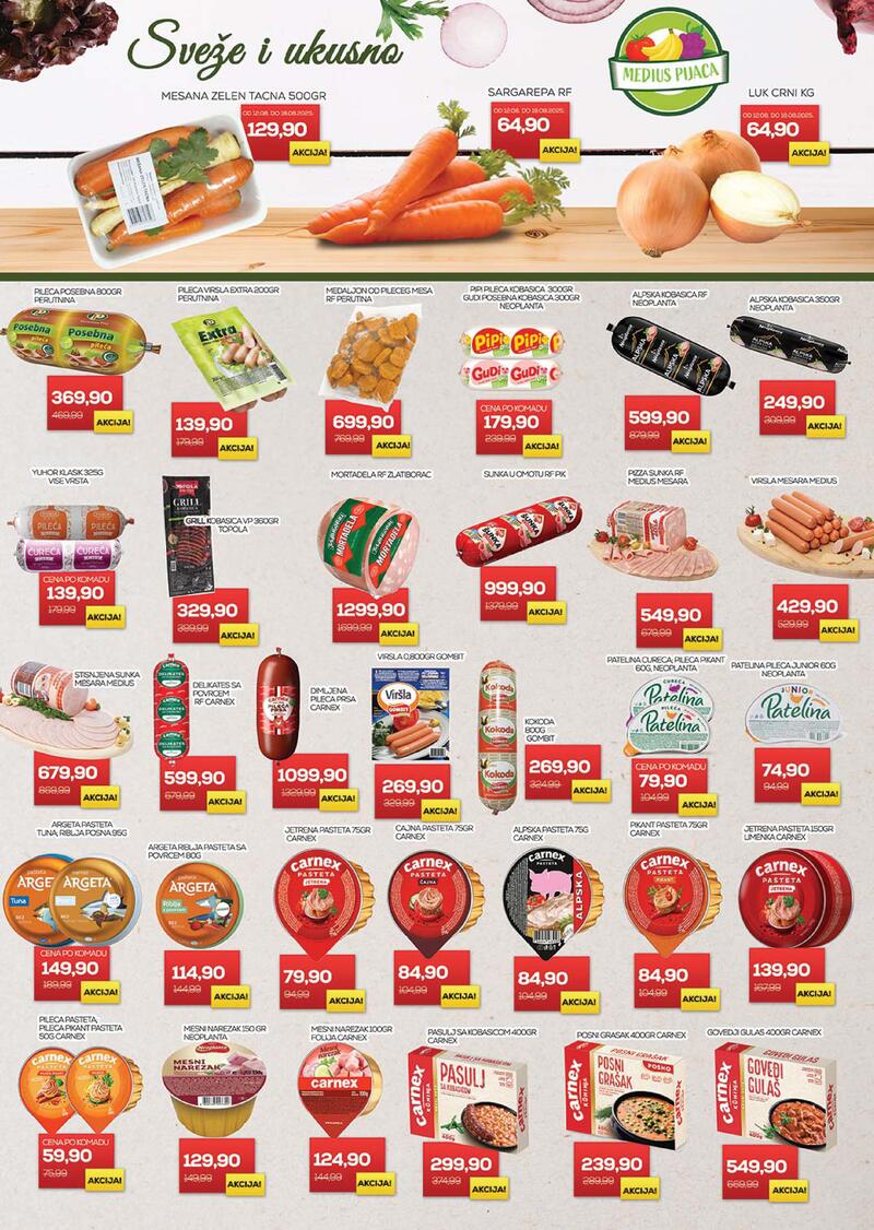 Medius katalog akcija