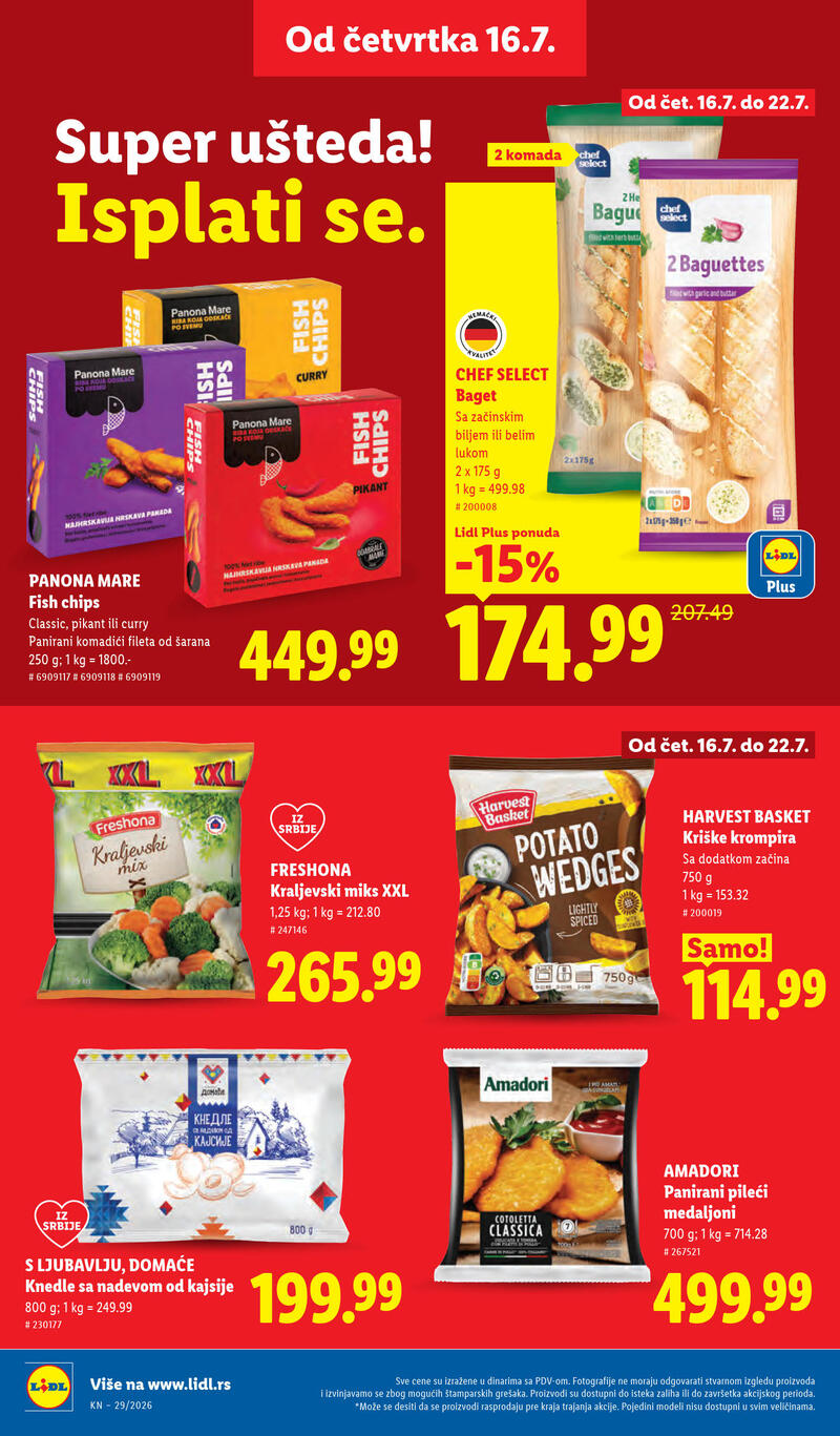Lidl katalog akcija