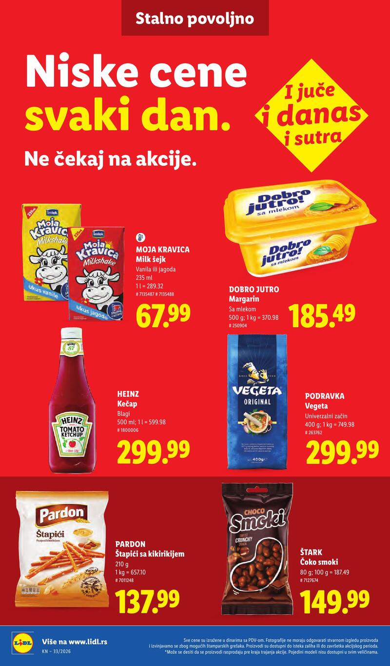 Lidl katalog akcija