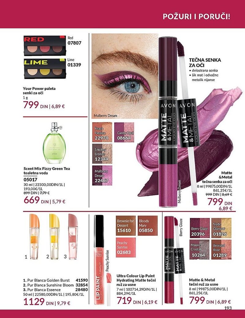 Avon katalog akcija