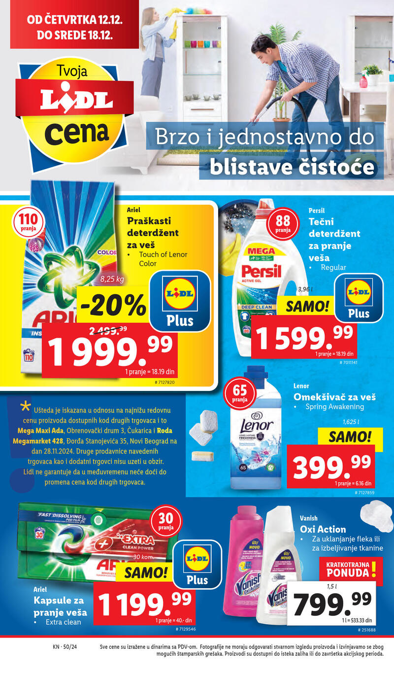 Lidl katalog akcija