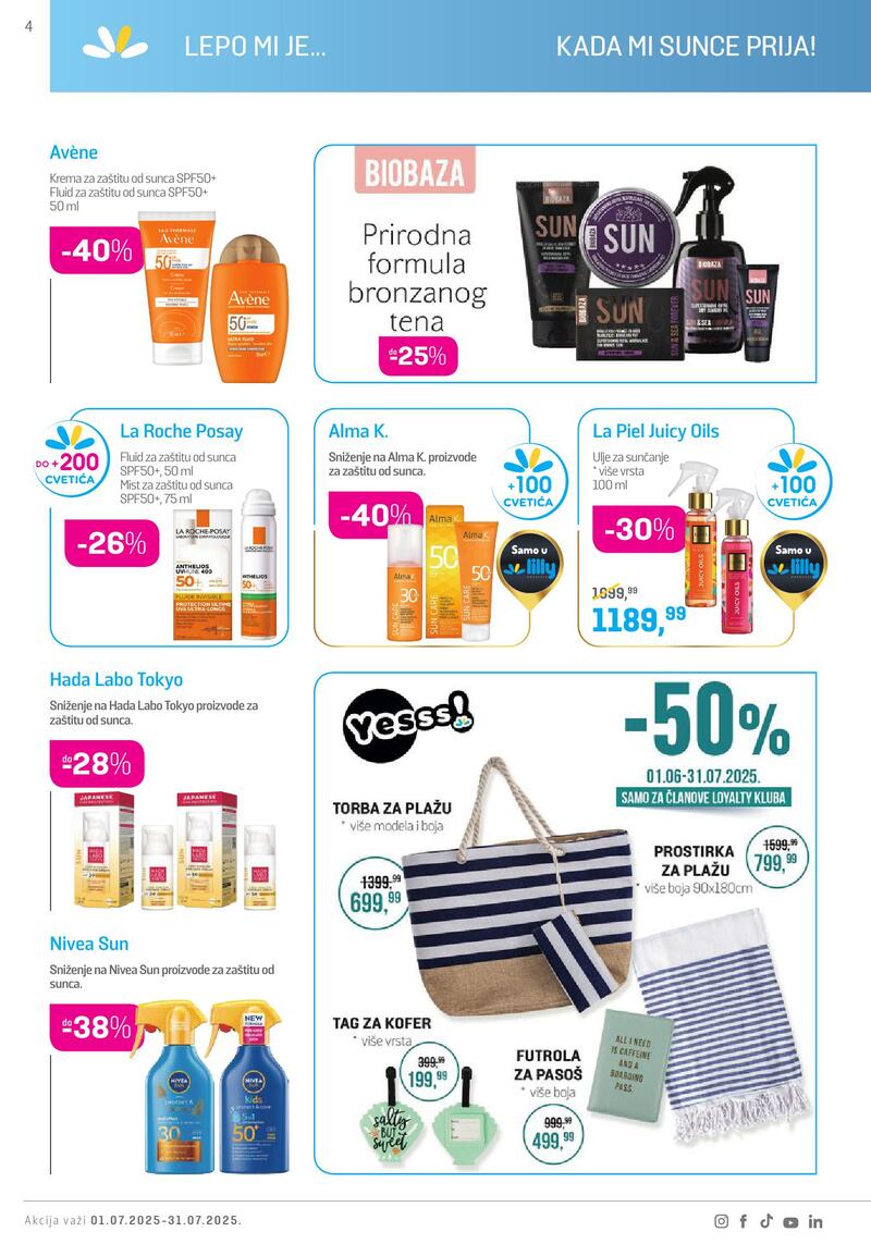 Lilly Drogerie katalog akcija