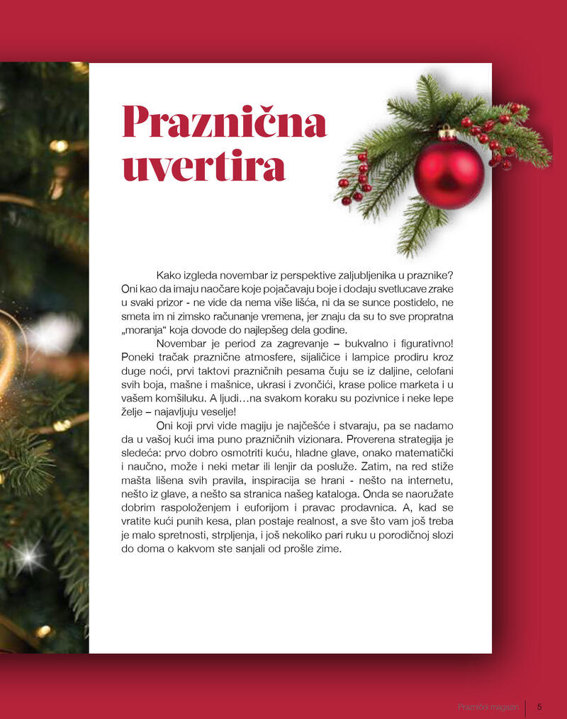 Idea katalog praznični magazin