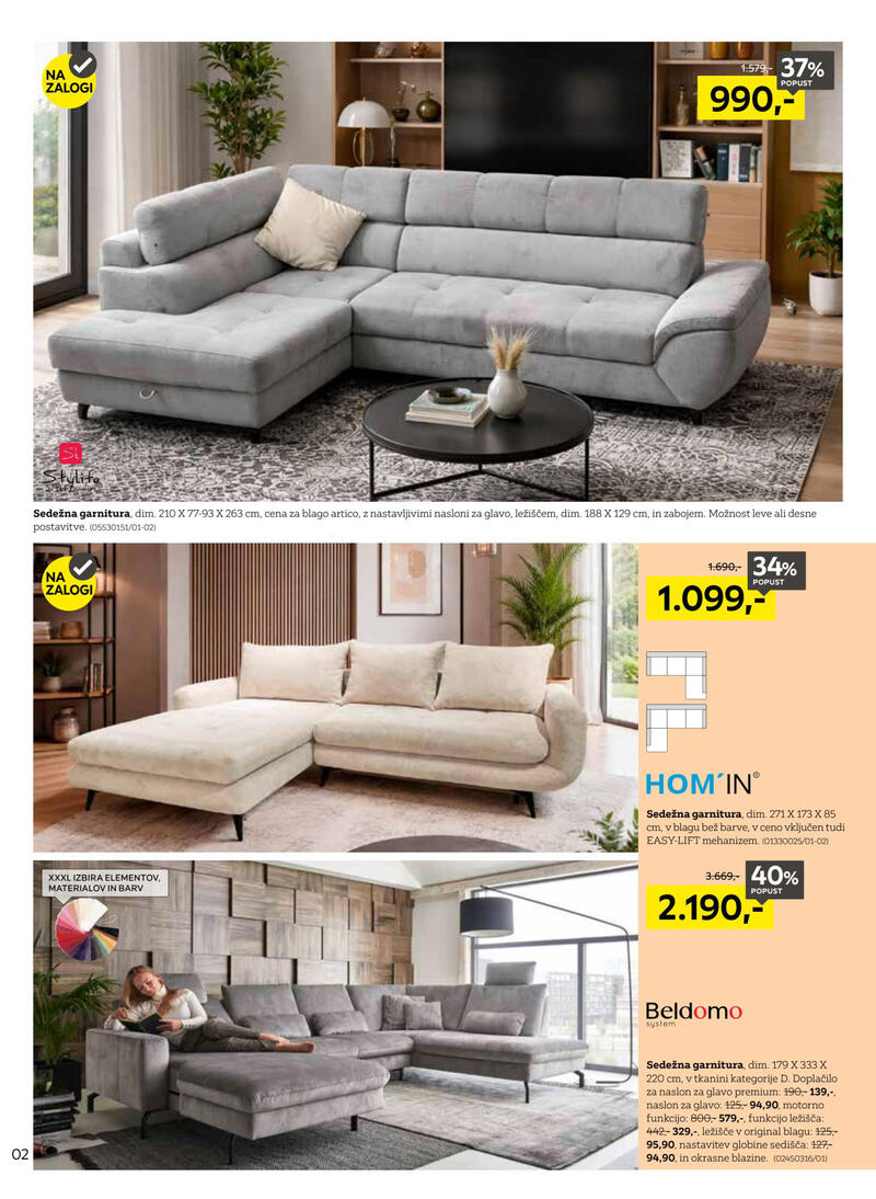 Lesnina XXXL katalog - Jesen najboljših cen