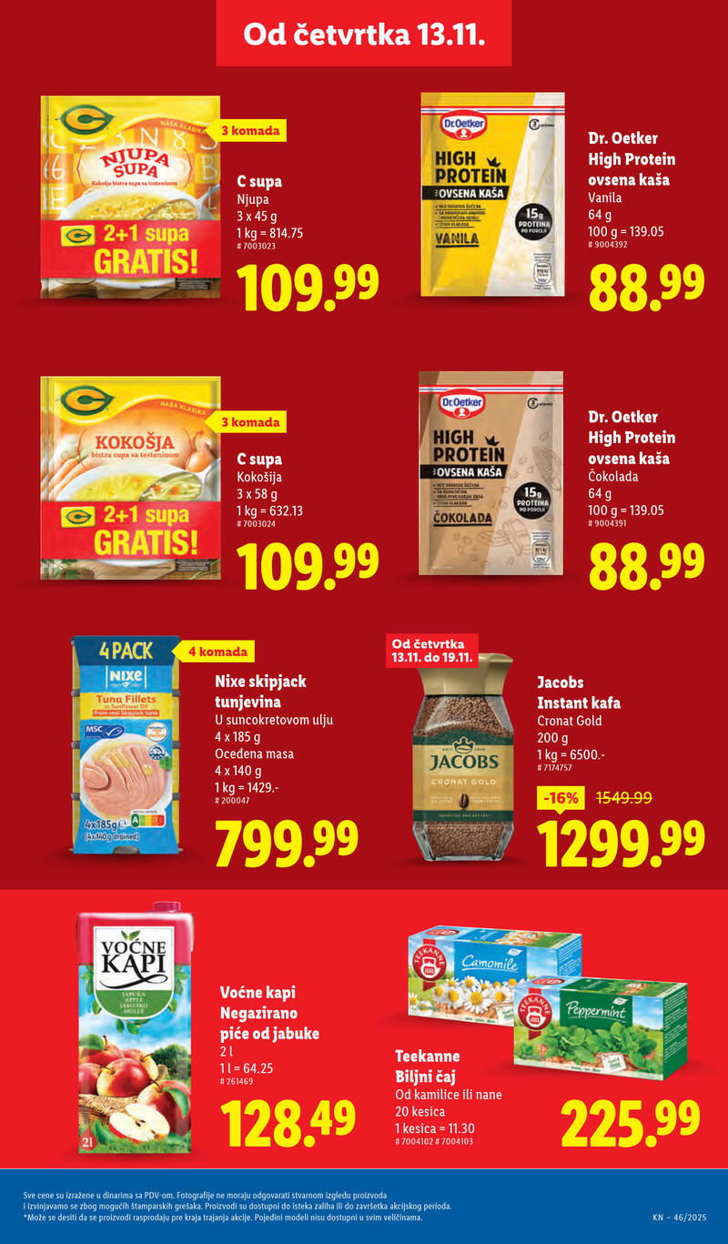Lidl katalog akcija