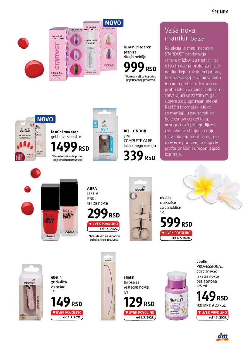 DM Drogerie katalog akcija