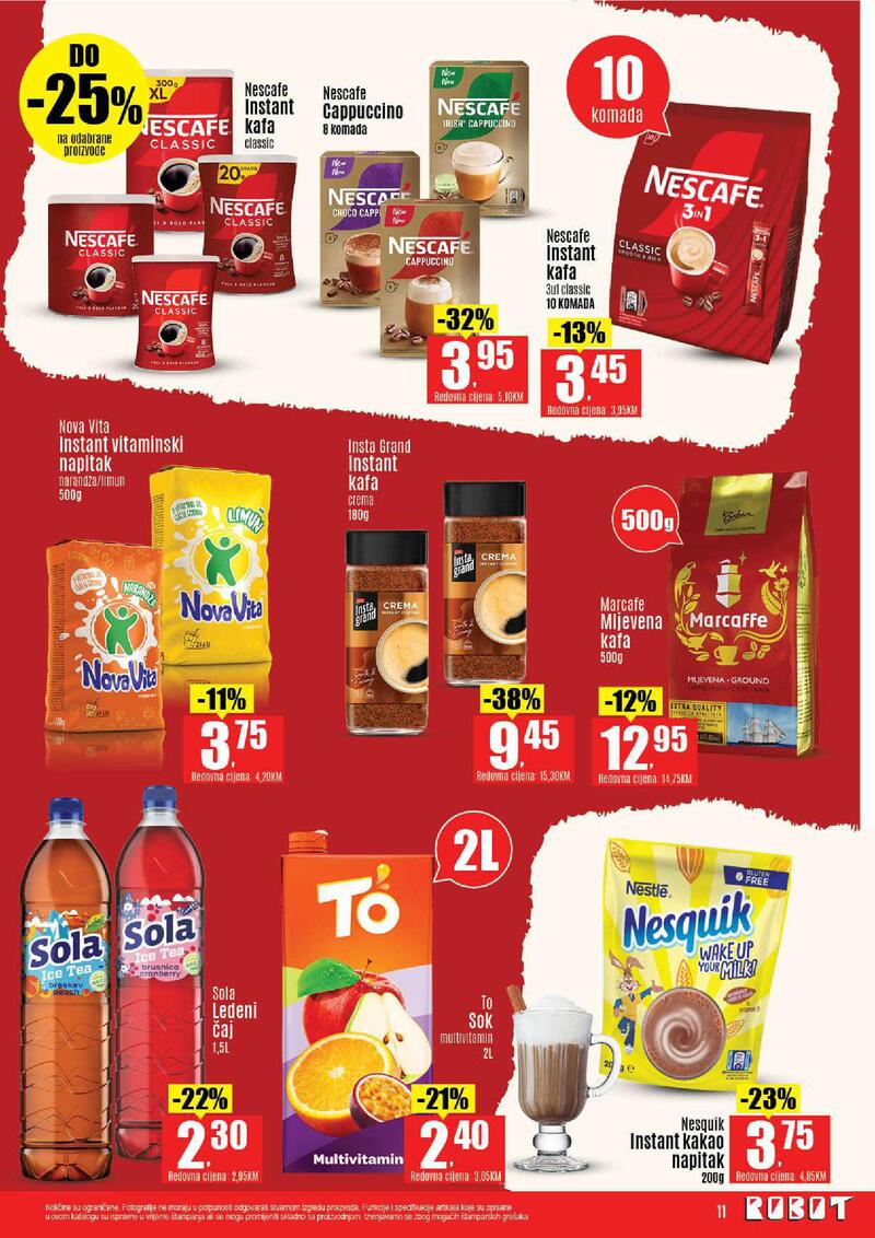 Robot kataloška akcija