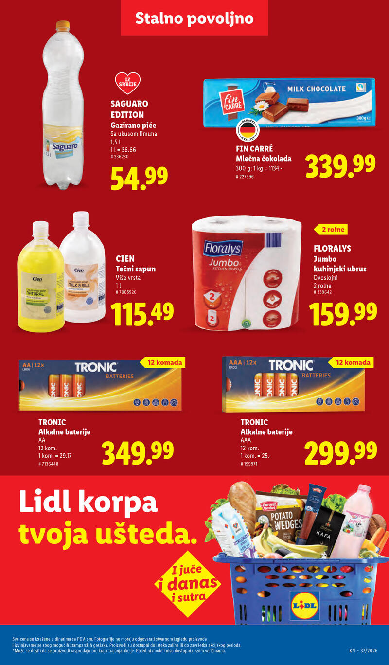 Lidl katalog akcija