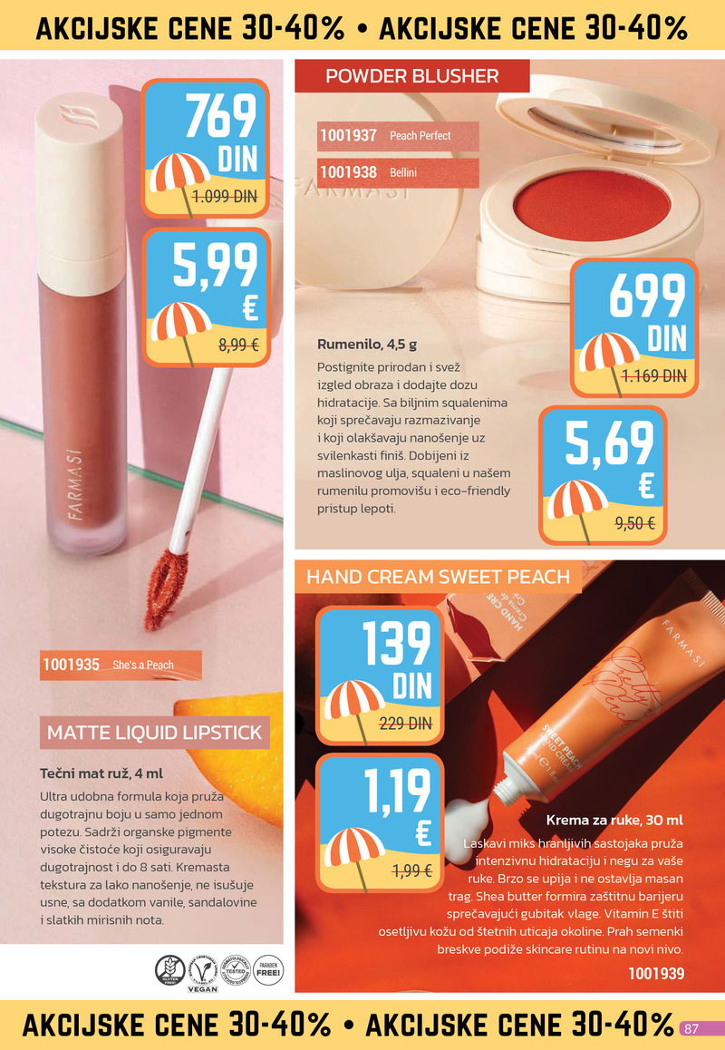 Farmasi katalog akcija