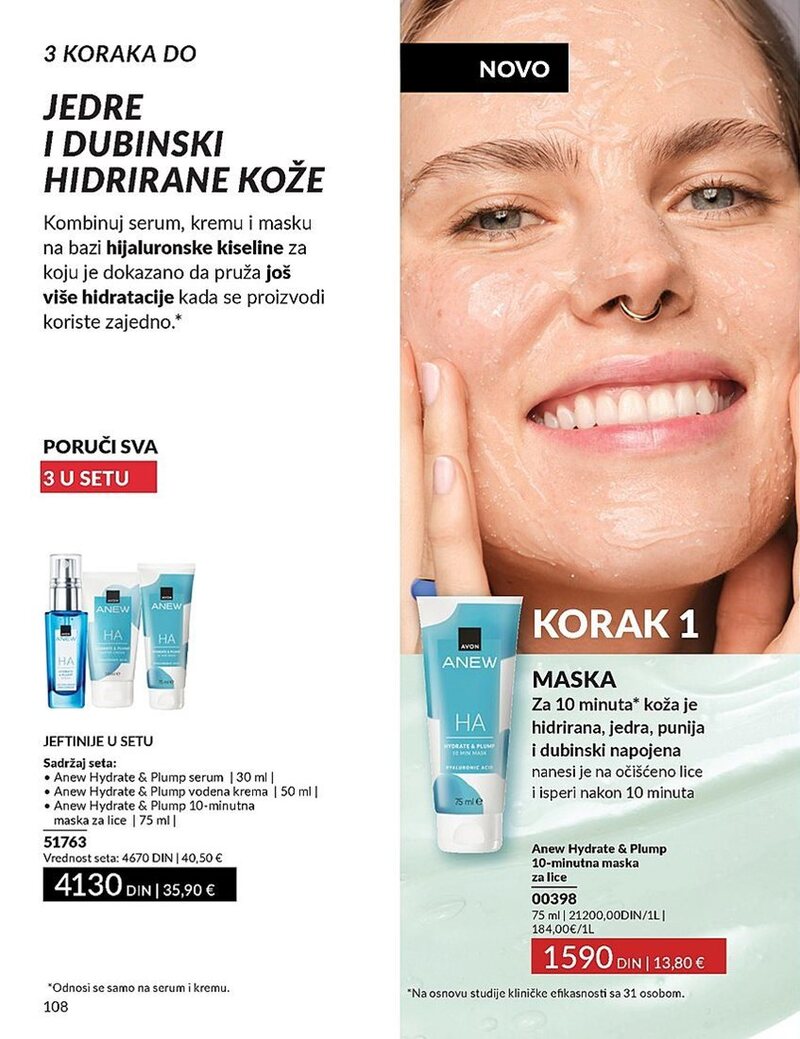 Avon katalog akcija