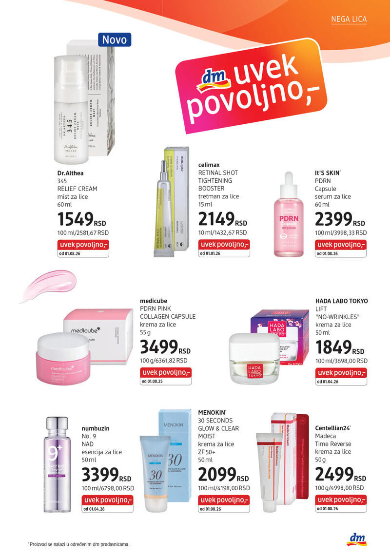 DM Drogerie katalog akcija