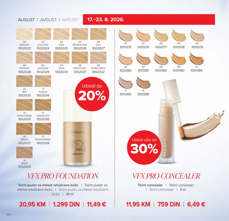 Farmasi katalog akcija