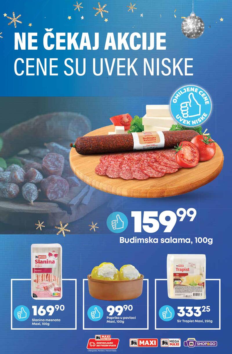 Mega Maxi nedeljna akcija