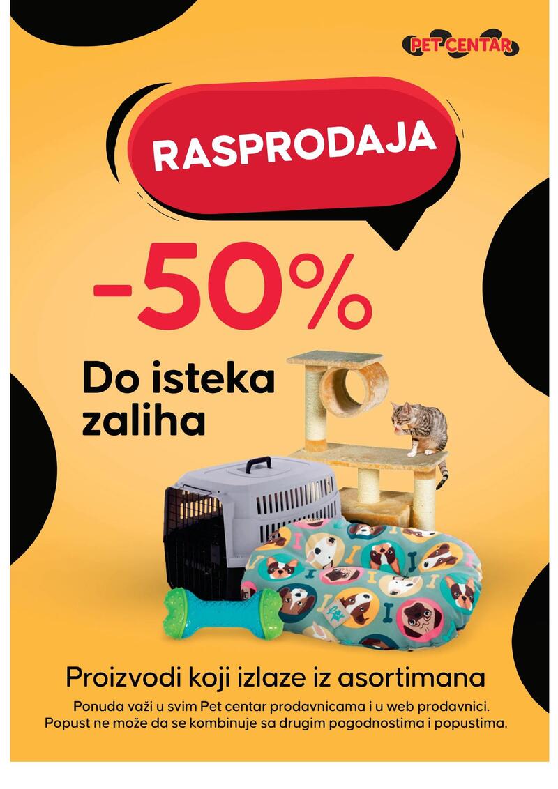 Pet centar akcijski katalog