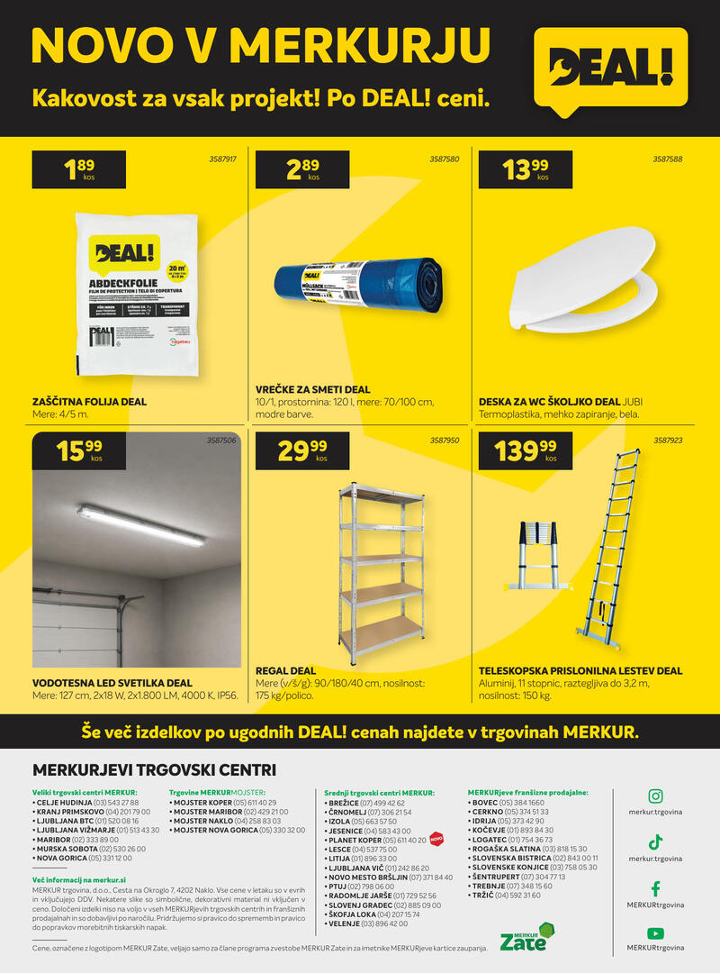 Merkur akcijski katalog