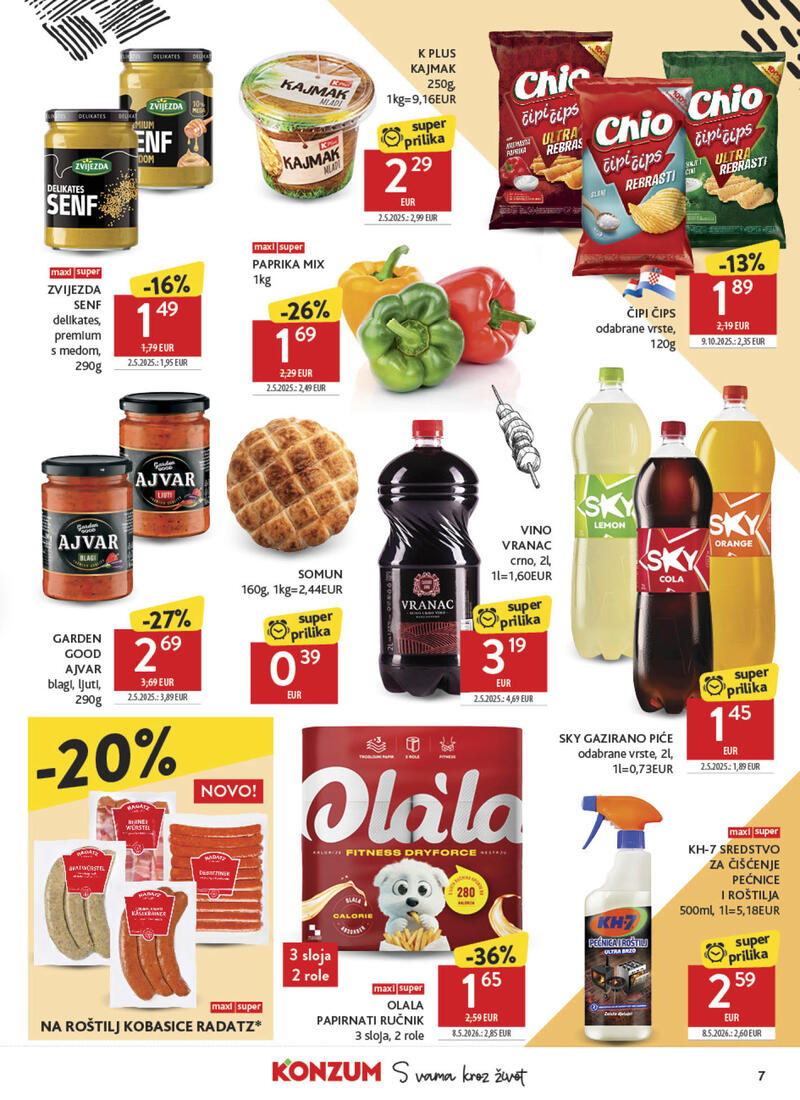 Konzum kataloška akcija