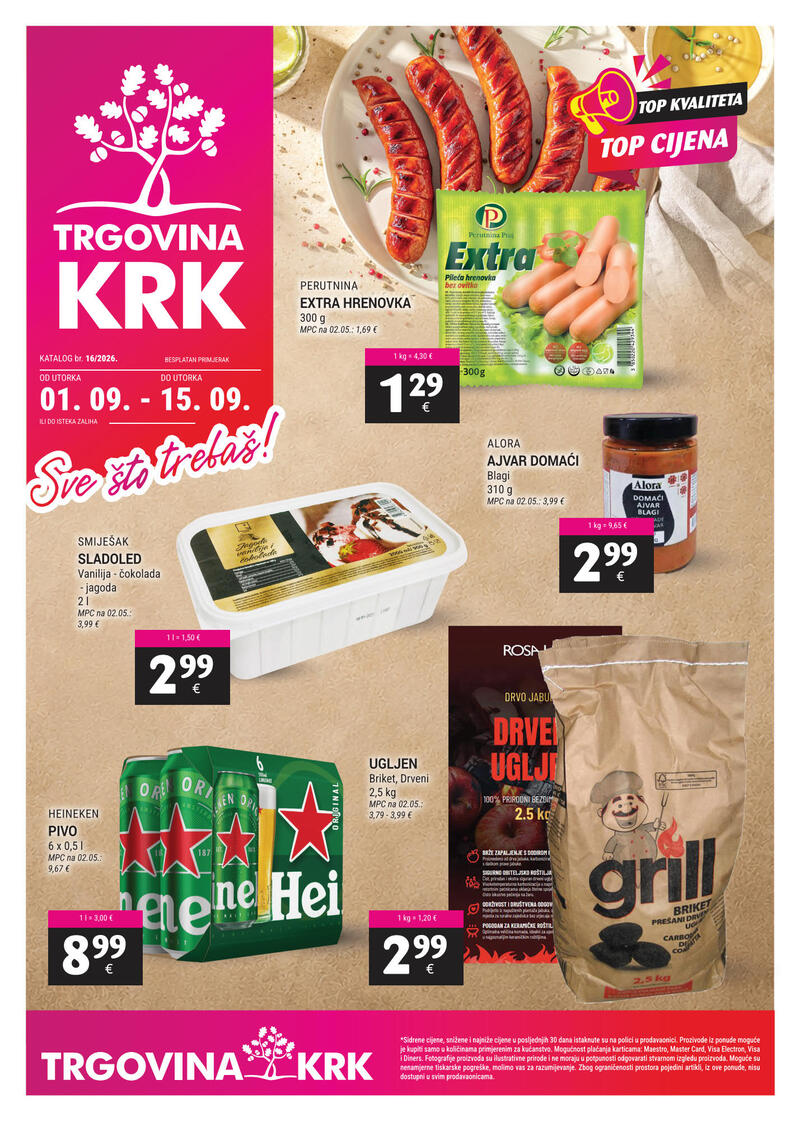 Trgovina Krk katalog akcija Kataloška akcija