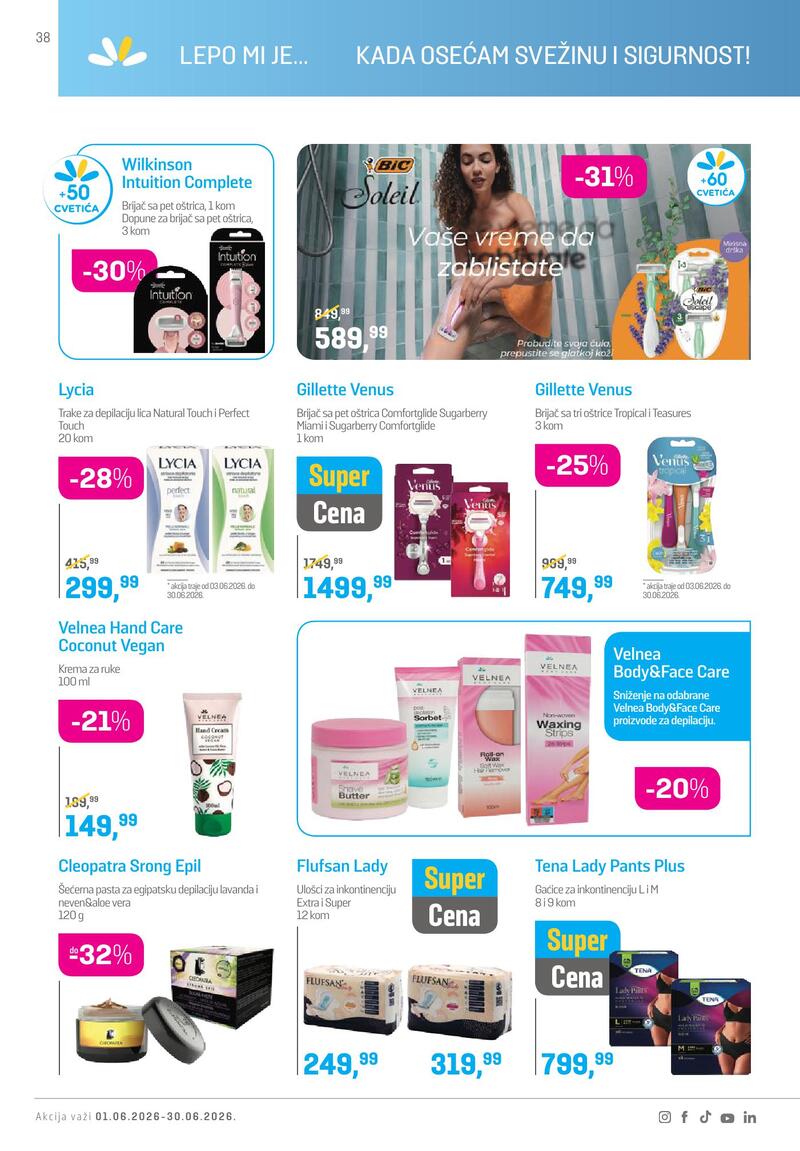 Lilly Drogerie katalog akcija